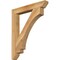 Ekena Millwork Imperial Slat Rough Sawn Bracket, Western Red Cedar, 4"W x 30"D x 36"H BKT04X30X36IMP06RWR - alternate 1